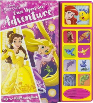 Kniha Disney Princess Lift A Flap Sound Book 