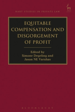 Kniha Equitable Compensation and Disgorgement of Profit Simone Degeling