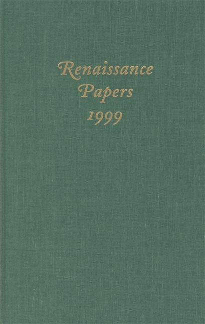 Kniha Renaissance Papers 1999 T. H. Howard-Hill