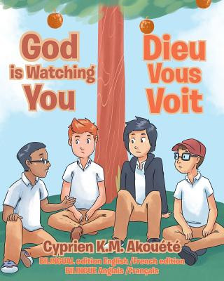 Carte God Is Watching You Cyprien K M Akout