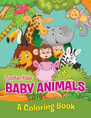 Kniha Baby Animals (A Coloring Book) Jupiter Kids