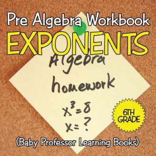 Kniha Pre Algebra Workbook 6th Grade Baby Professor