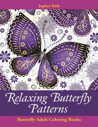 Libro Relaxing Butterfly Patterns Jupiter Kids