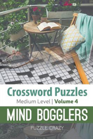 Книга Crossword Puzzles Medium Level Puzzle Crazy