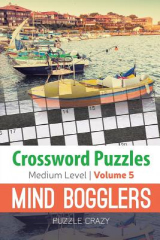 Книга Crossword Puzzles Medium Level Puzzle Crazy