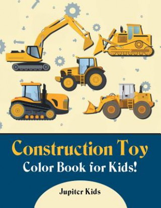 Buch Construction Toy Color Book for Kids! Jupiter Kids