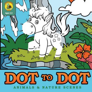 Carte Dot to Dot Animals & Nature Scenes Talking Turtle Books