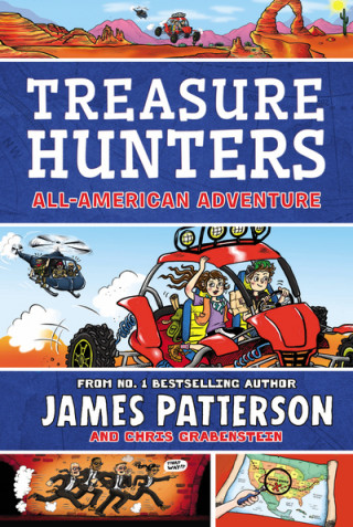 Carte Treasure Hunters: All-American Adventure James Patterson