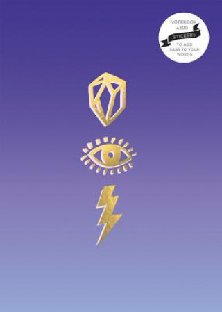 Calendar/Diary Cosmic Power: Journal with 300 Now Age themed stickers QUADRILLE