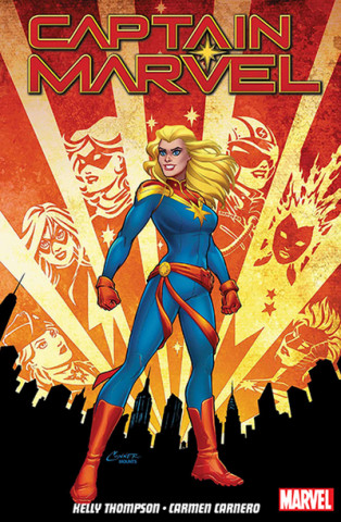 Carte Captain Marvel Vol. 1: Re-entry Kelly Thompson