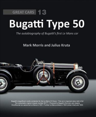 Kniha Bugatti Type 50 JULIUS KRUTA