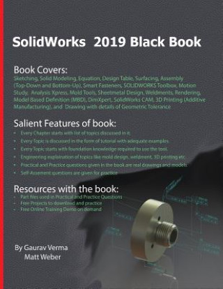 Książka SolidWorks 2019 Black Book Gaurav Verma