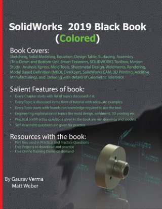Könyv SolidWorks 2019 Black Book (Colored) Gaurav Verma
