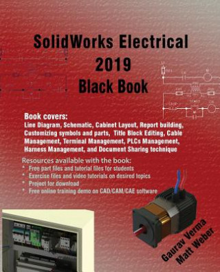 Kniha SolidWorks Electrical 2019 Black Book Gaurav Verma