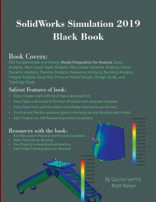 Книга SolidWorks Simulation 2019 Black Book Gaurav Verma