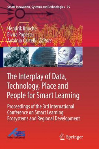 Książka Interplay of Data, Technology, Place and People for Smart Learning Antonio Cartelli