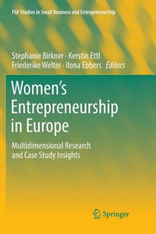 Kniha Women's Entrepreneurship in Europe 