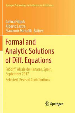 Kniha Formal and Analytic Solutions of Diff. Equations Alberto Lastra
