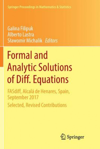 Książka Formal and Analytic Solutions of Diff. Equations Alberto Lastra