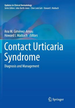 Kniha Contact Urticaria Syndrome Ana M. Giménez-Arnau