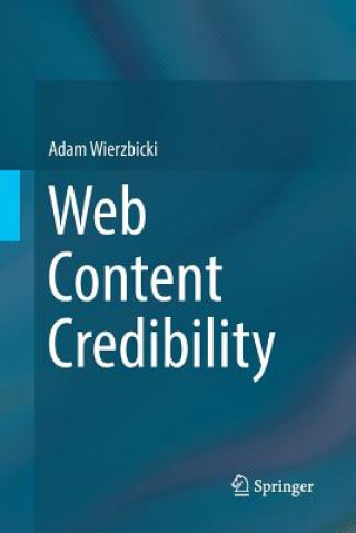 Książka Web Content Credibility Adam Wierzbicki