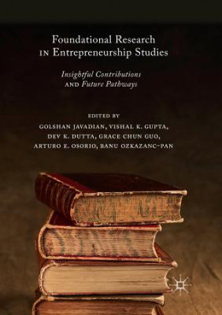 Carte Foundational Research in Entrepreneurship Studies Dev K. Dutta