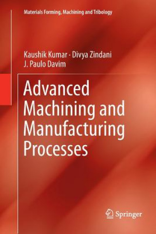 Kniha Advanced Machining and Manufacturing Processes Kaushik Kumar