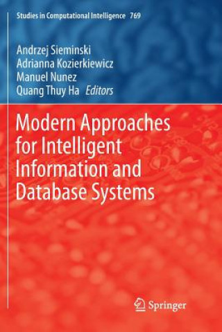 Könyv Modern Approaches for Intelligent Information and Database Systems Quang Thuy Ha