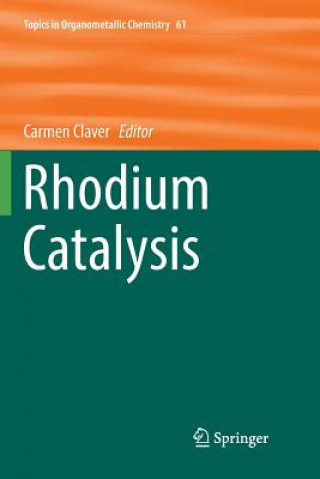 Könyv Rhodium Catalysis Carmen Claver