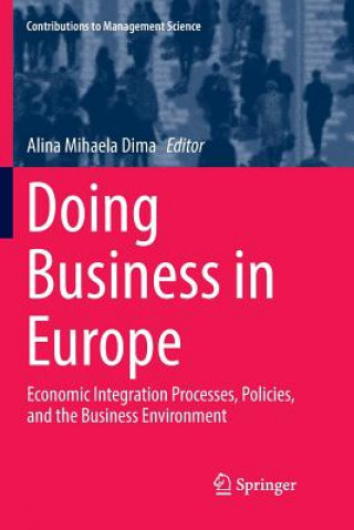 Kniha Doing Business in Europe Alina Mihaela Dima