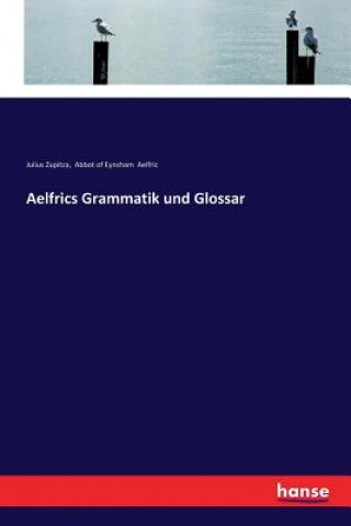 Könyv Aelfrics Grammatik und Glossar Julius Zupitza