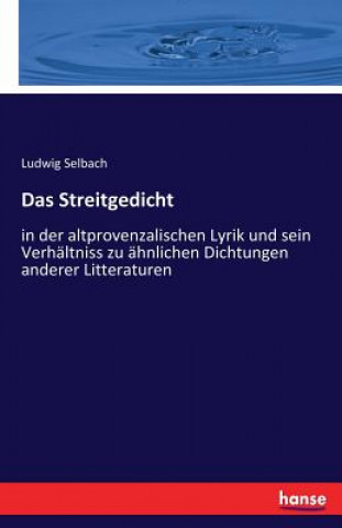 Kniha Streitgedicht Ludwig Selbach