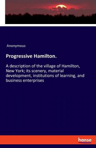 Kniha Progressive Hamilton. Anonymous