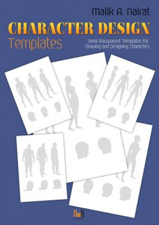 Knjiga Character Design Templates Malik a Nairat
