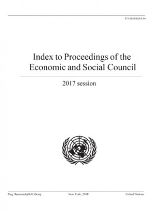 Livre Index to proceedings of the Economic and Social Council United Nations Department of Public Information