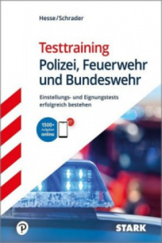 Book STARK Testtraining Polizei, Feuerwehr und Bundeswehr Jürgen Hesse