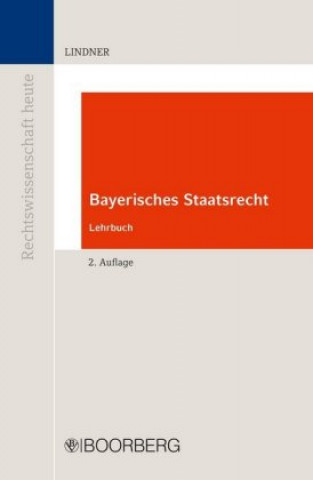 Carte Bayerisches Staatsrecht Josef Franz Lindner