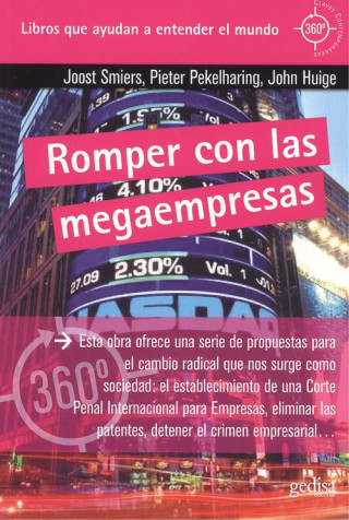 Kniha ROMPER CON LAS MEGAEMPRESAS JOOST SMIERS