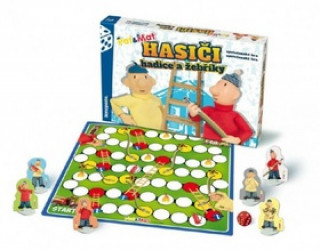 Game/Toy Společenská hra v krabici Hasiči hadice a žebříky Pat a Mat 