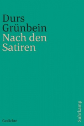 Libro Nach den Satiren Durs Grünbein
