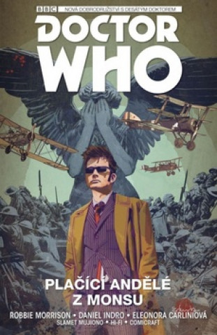 Kniha Desátý Doctor Who Plačící andělé z Monsu Robbie Morrison