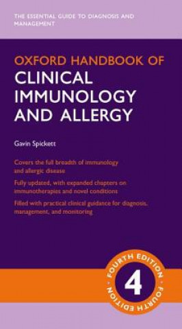 Kniha Oxford Handbook of Clinical Immunology and Allergy Gavin Spickett