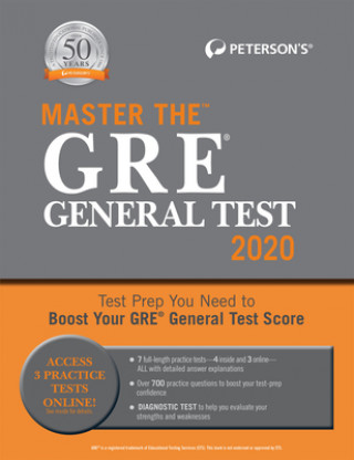 Książka Master the GRE General Test 2020 Peterson'S