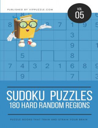 Kniha Sudoku Puzzles - 180 Hard Random Region Vip Puzzle