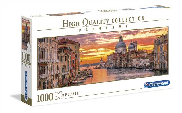 Joc / Jucărie Puzzle 1000 High Quality Collection Panorama the Grand Canal Venice 