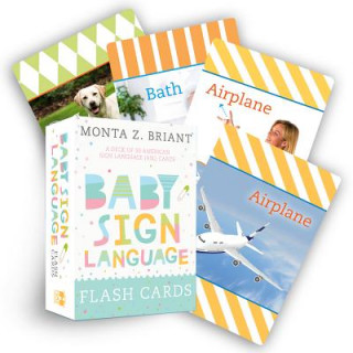 Tlačovina Baby Sign Language Flash Cards Monta Z. Briant