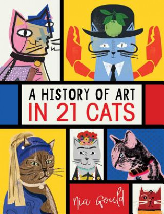 Carte A History of Art in 21 Cats Nia Gould