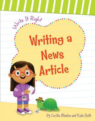 Kniha Writing a News Article Cecilia Minden