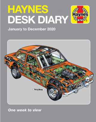 Naptár/Határidőnapló Haynes 2020 Desk Diary Haynes Publishing