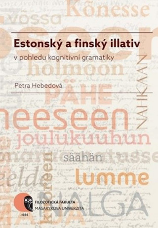 Kniha Estonský a finský illativ v pohledu kognitivní gramatiky Petra Hebedová